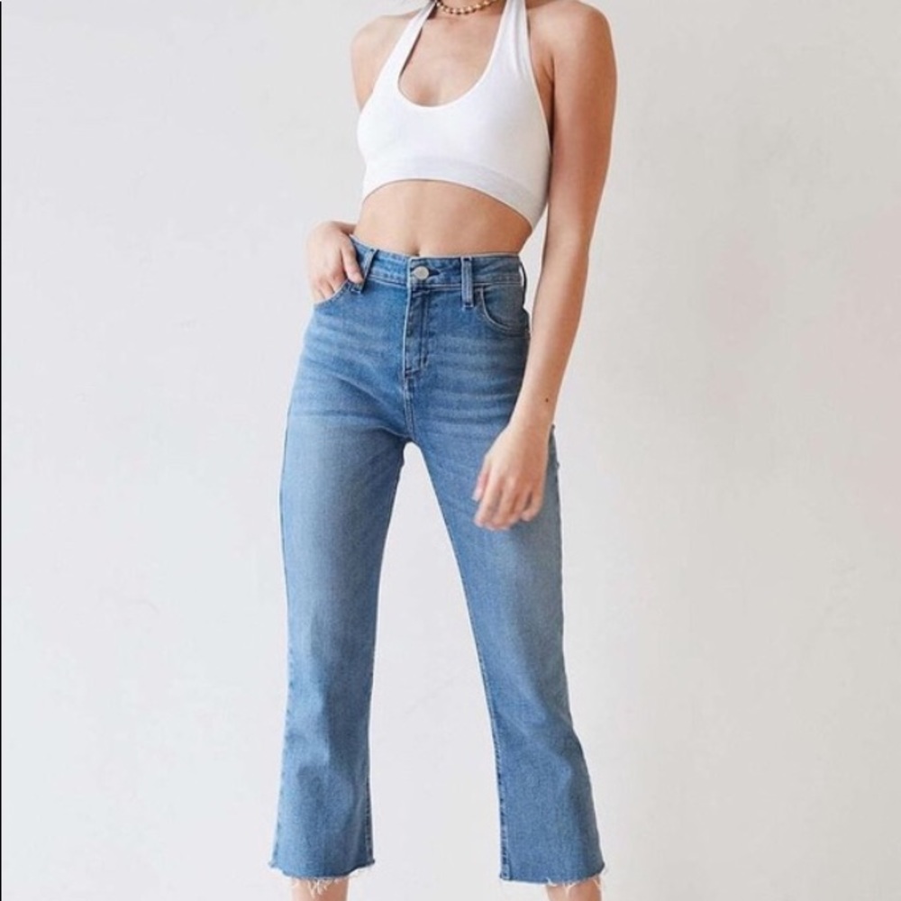 UO BDG HR Crop Kick Jeans Like New